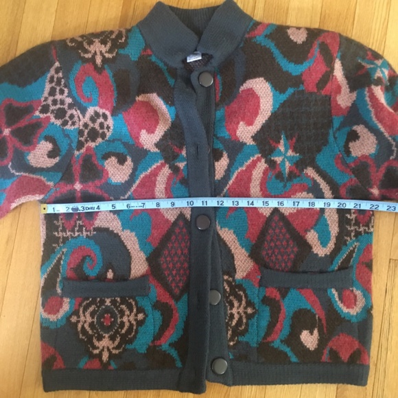 Vintage Mixage 1980 lambswool and angora sweater cabincore - Picture 9 of 12